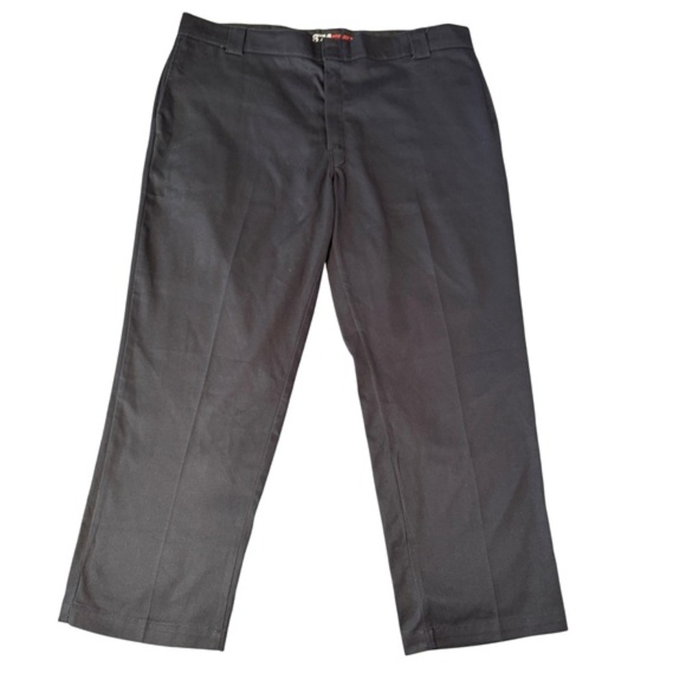 Dickies‎ Black Pants Work Slacks Mens 874 Original Fit Flex Straight Leg 44x30
